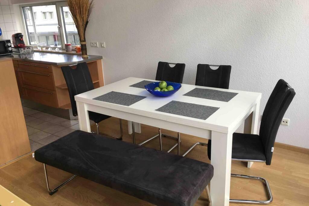 Premium Penthouse Wohnung Mit Schlossblick Zentral In Heidenheim Mit Tiefgarage 외부 사진