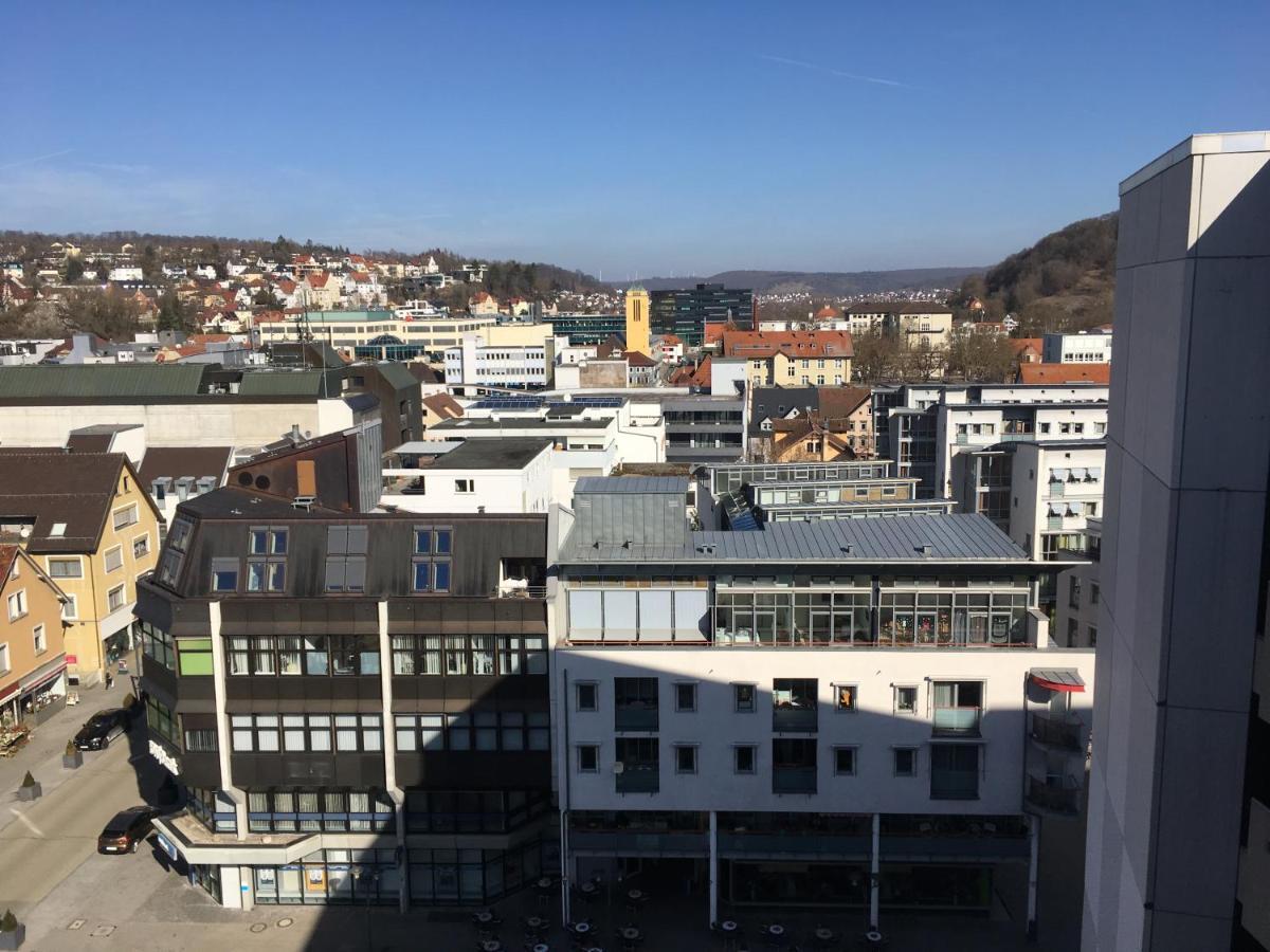 Premium Penthouse Wohnung Mit Schlossblick Zentral In Heidenheim Mit Tiefgarage 외부 사진